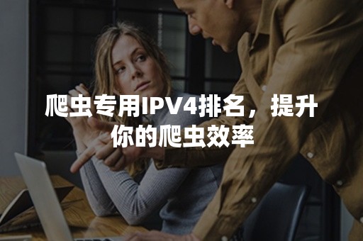 爬虫专用IPV4排名，提升你的爬虫效率