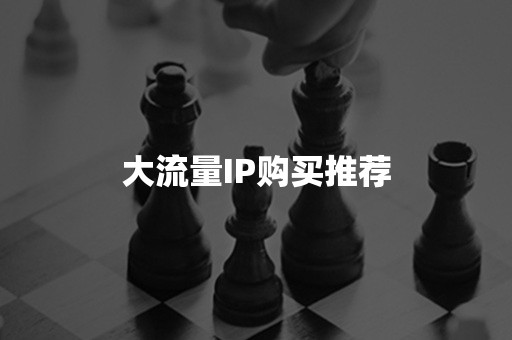 大流量IP购买推荐