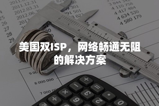 美国双ISP，网络畅通无阻的解决方案