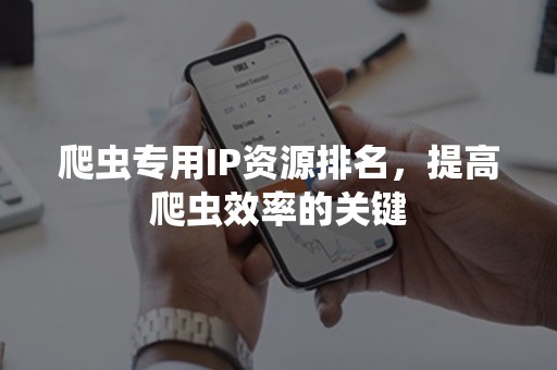 爬虫专用IP资源排名，提高爬虫效率的关键