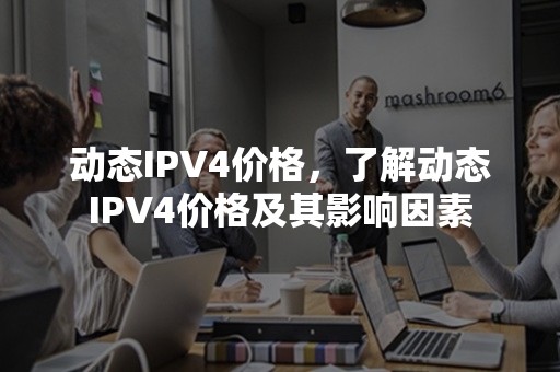 动态IPV4价格，了解动态IPV4价格及其影响因素