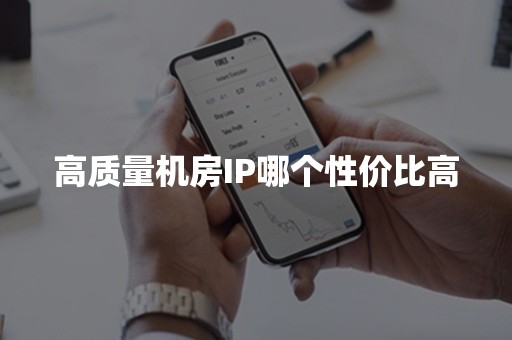 高质量机房IP哪个性价比高