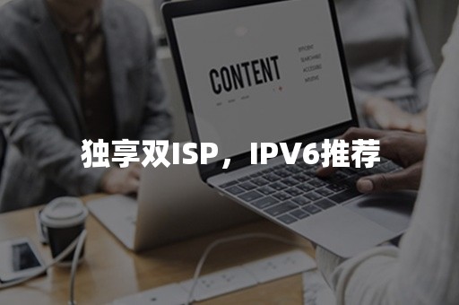 独享双ISP，IPV6推荐