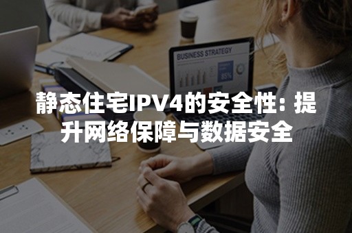 静态住宅IPV4的安全性: 提升网络保障与数据安全