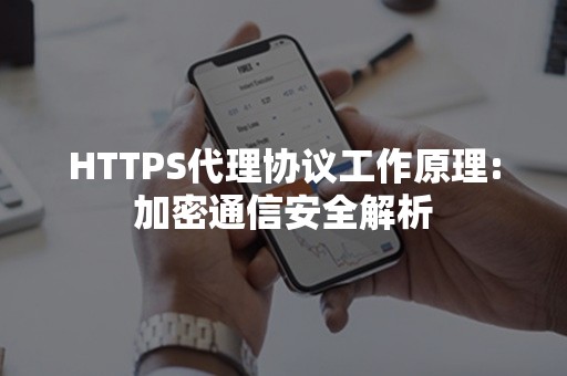 HTTPS代理协议工作原理:加密通信安全解析