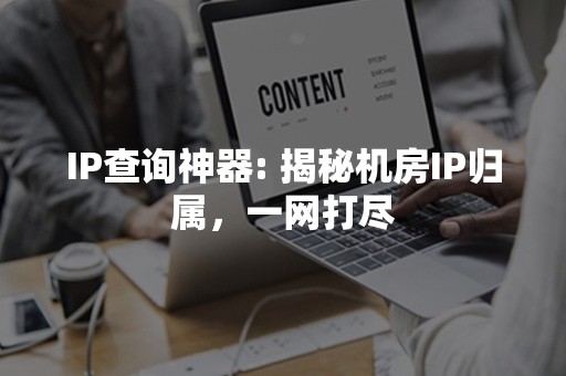 IP查询神器: 揭秘机房IP归属，一网打尽