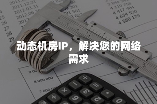 动态机房IP，解决您的网络需求