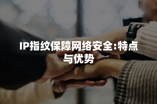 IP指纹保障网络安全:特点与优势