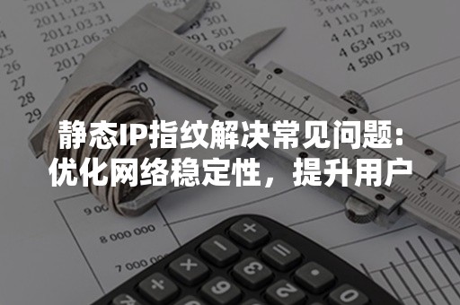 静态IP指纹解决常见问题:优化网络稳定性，提升用户体验