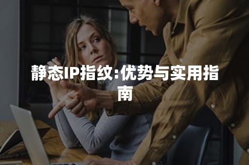 静态IP指纹:优势与实用指南