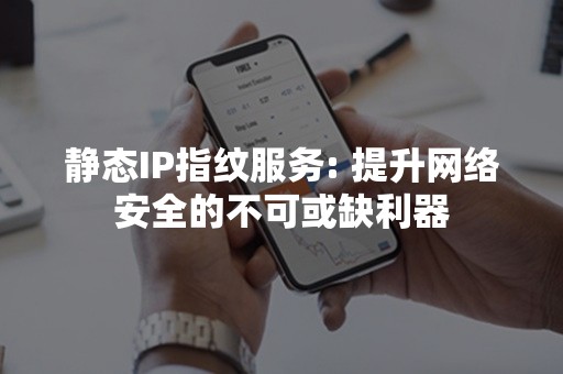 静态IP指纹服务: 提升网络安全的不可或缺利器