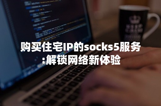 购买住宅IP的socks5服务:解锁网络新体验