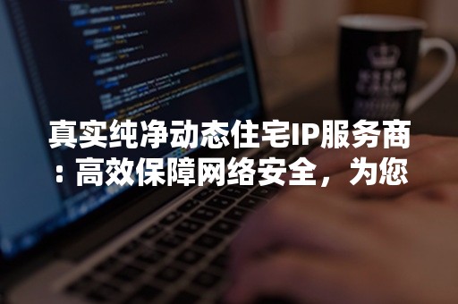 真实纯净动态住宅IP服务商: 高效保障网络安全，为您提供稳定可靠的动态住宅IP服务