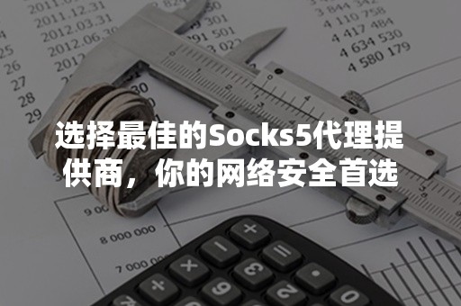 选择最佳的Socks5代理提供商，你的网络安全首选