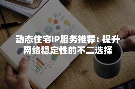 动态住宅IP服务推荐: 提升网络稳定性的不二选择