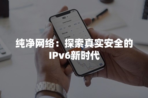 纯净网络：探索真实安全的IPv6新时代