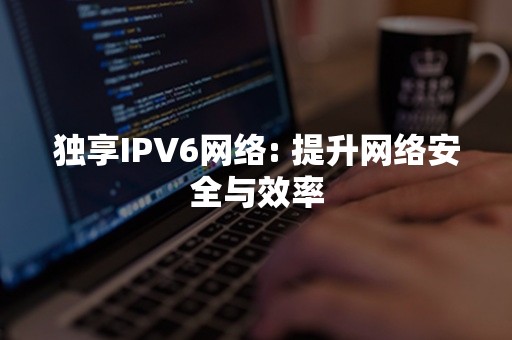 独享IPV6网络: 提升网络安全与效率