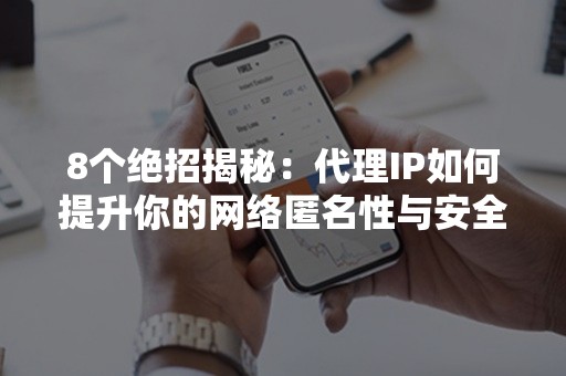 8个绝招揭秘：代理IP如何提升你的网络匿名性与安全性