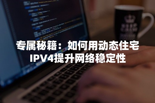 专属秘籍：如何用动态住宅IPV4提升网络稳定性