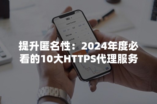 提升匿名性：2024年度必看的10大HTTPS代理服务