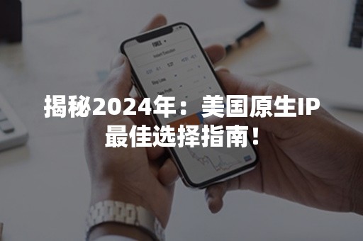 揭秘2024年：美国原生IP最佳选择指南！