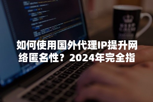 如何使用国外代理IP提升网络匿名性？2024年完全指南