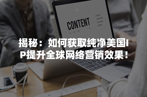 揭秘：如何获取纯净美国IP提升全球网络营销效果！