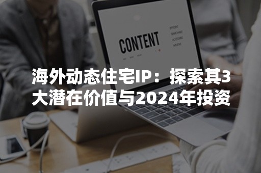 海外动态住宅IP：探索其3大潜在价值与2024年投资攻略