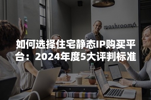 如何选择住宅静态IP购买平台：2024年度5大评判标准解析