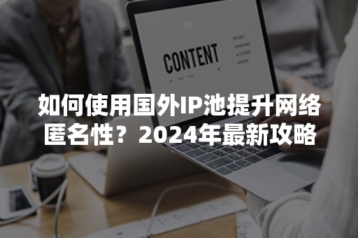 如何使用国外IP池提升网络匿名性？2024年最新攻略