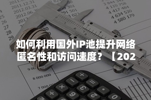 如何利用国外IP池提升网络匿名性和访问速度？【2024年全攻略】