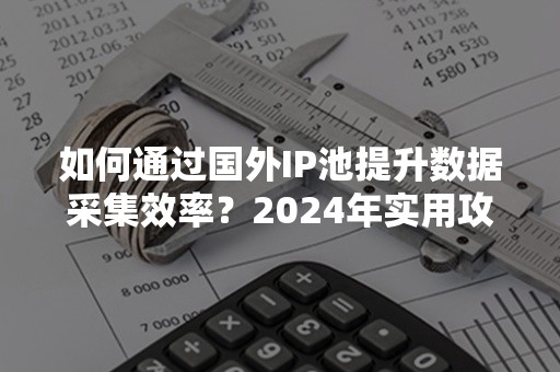 如何通过国外IP池提升数据采集效率？2024年实用攻略解析