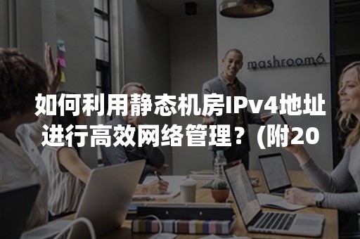 如何利用静态机房IPv4地址进行高效网络管理？(附2024年最新技巧)