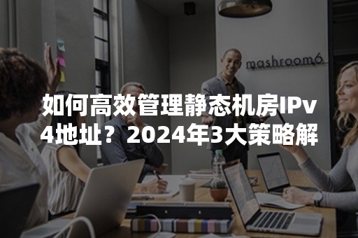 如何高效管理静态机房IPv4地址？2024年3大策略解析