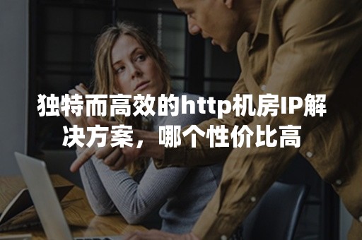 独特而高效的http机房IP解决方案，哪个性价比高