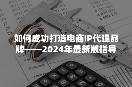 如何成功打造电商IP代理品牌——2024年最新版指导