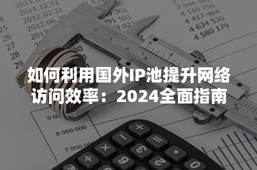 如何利用国外IP池提升网络访问效率：2024全面指南