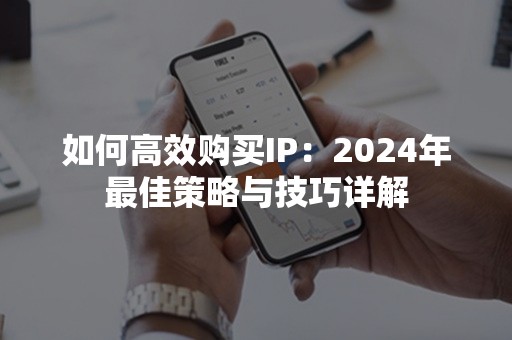 如何高效购买IP：2024年最佳策略与技巧详解