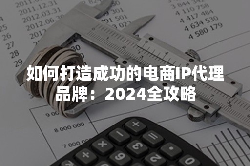 如何打造成功的电商IP代理品牌：2024全攻略