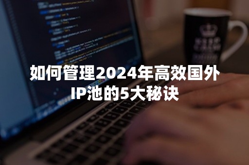 如何管理2024年高效国外IP池的5大秘诀