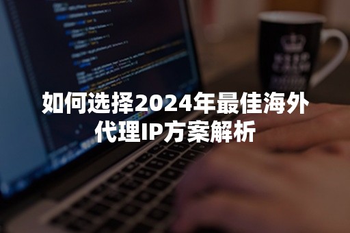 如何选择2024年最佳海外代理IP方案解析