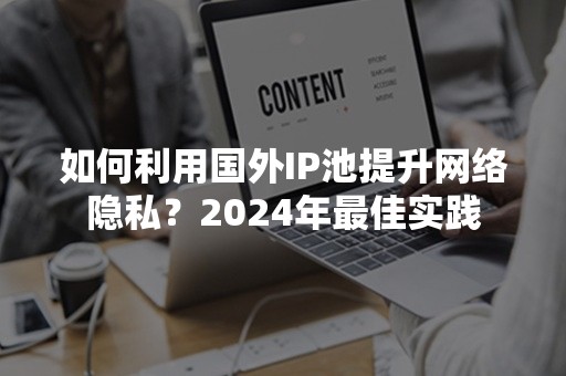 如何利用国外IP池提升网络隐私？2024年最佳实践