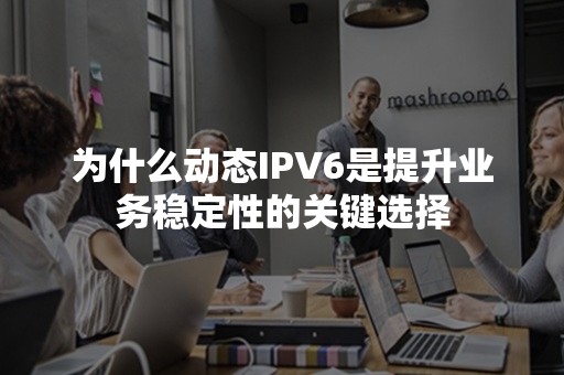 为什么动态IPV6是提升业务稳定性的关键选择