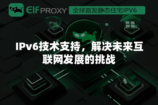 IPv6技术支持，解决未来互联网发展的挑战