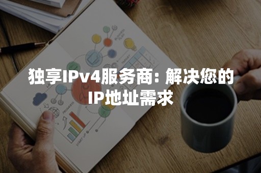 独享IPv4服务商: 解决您的IP地址需求