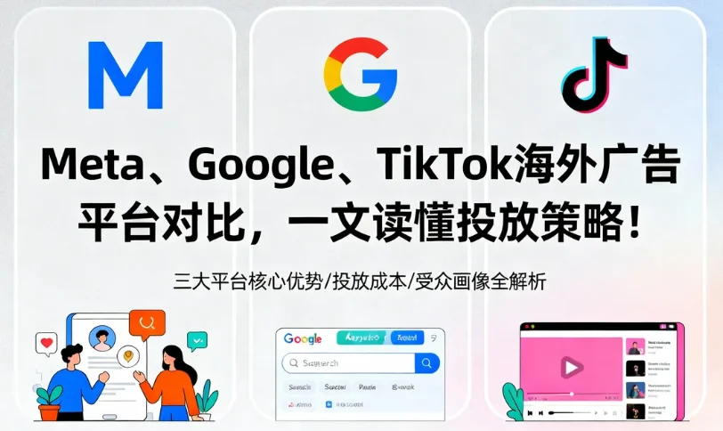 海外广告平台对比 海外广告平台对比
